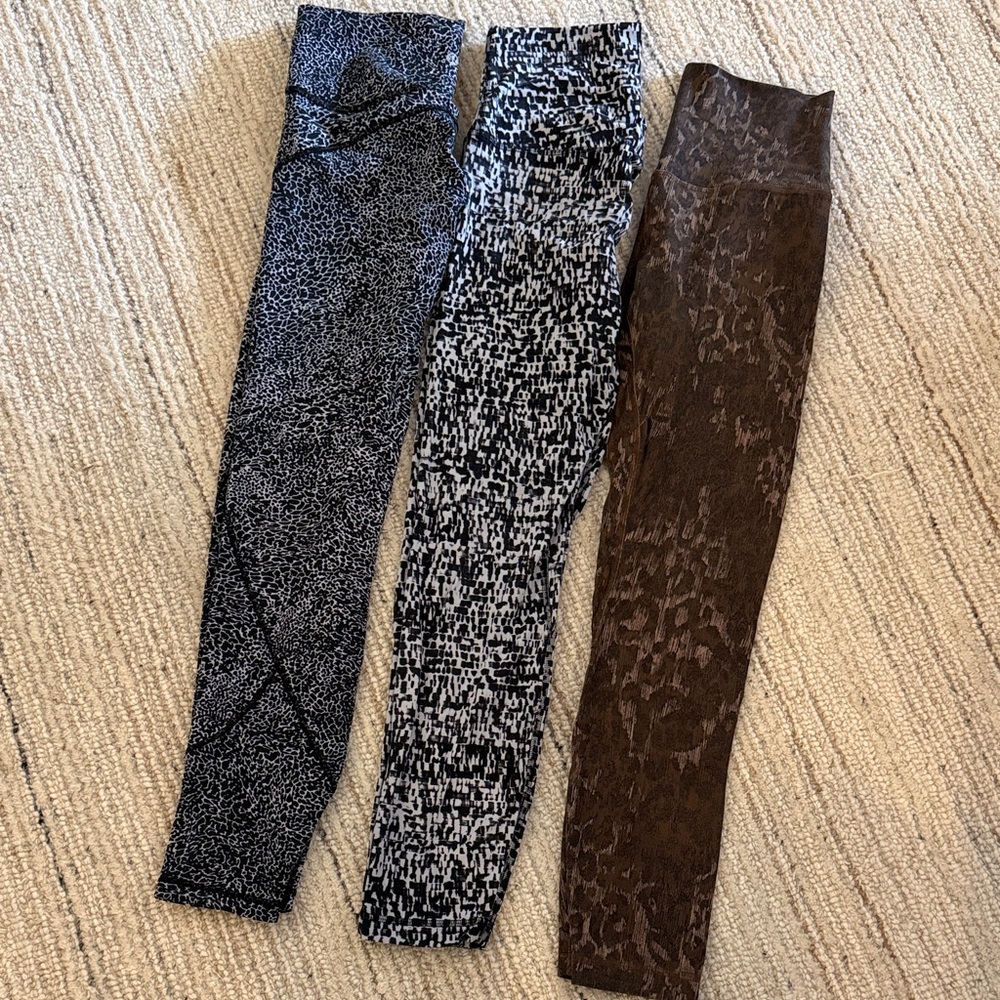 Bundle of 3 pair LuluLemon leggings